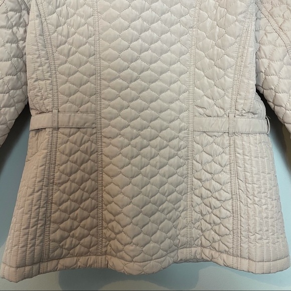 Gallery lighter Weight Beige Quilted Jacket Sz. S - Picture 11 of 16
